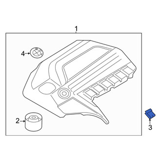 BMW OE - Engine Cover Bracket