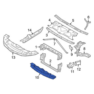 BMW OE - Front Radiator Support Air Duct