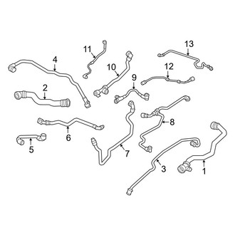 BMW OE - Cooling - Hoses & Pipes