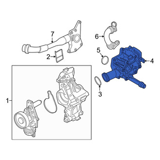 BMW OE - Engine Coolant Thermostat Kit