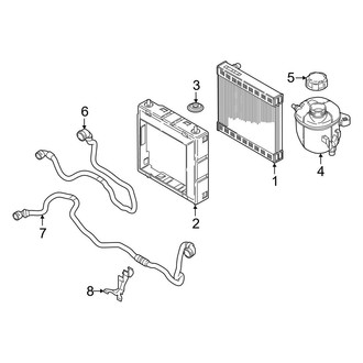 BMW OE - Cooling - Radiator & Components (Auxiliary), (iPerformance)