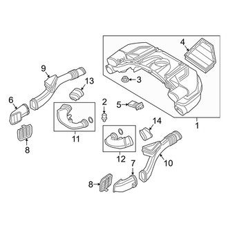 BMW OE - Engine - Air Intake (Base)