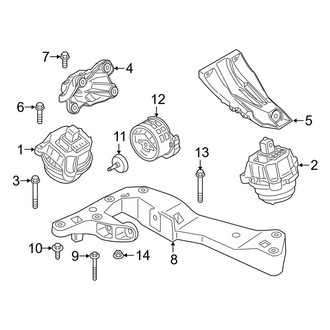 BMW OE - Engine & Transmission Mounting