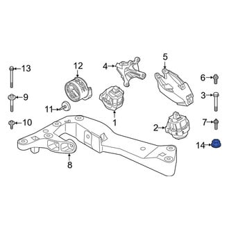 BMW OE - Automatic Transmission Mount Nut