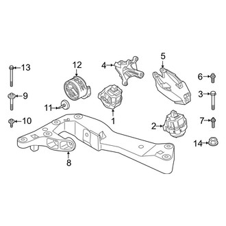 BMW OE - Engine & Transmission Mounting