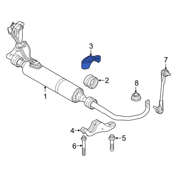 Suspension Stabilizer Bar Bracket