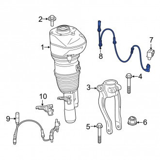 BMW 5-Series Suspension Self-Leveling Sensors — CARiD.com