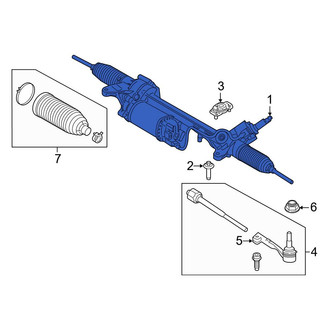 BMW OE - Rack and Pinion Assembly
