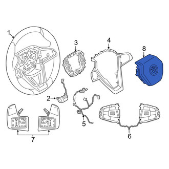 BMW OE - Steering Wheel Air Bag