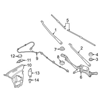 BMW OE - Windshield - Wiper & Washer Components (Base)
