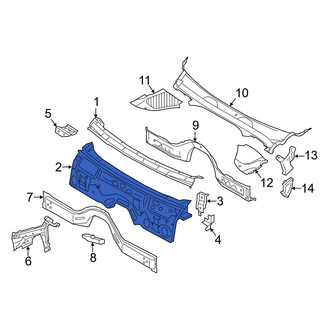 BMW OE - Front Firewall