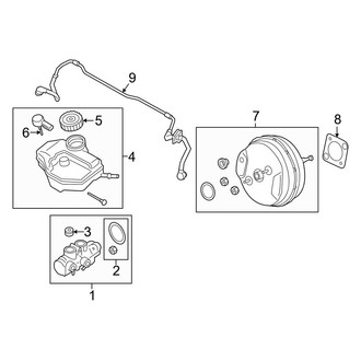 BMW OE - Cowl - Components on Dash Panel (Base)
