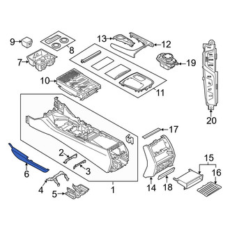 BMW OE - Front Right Console Panel