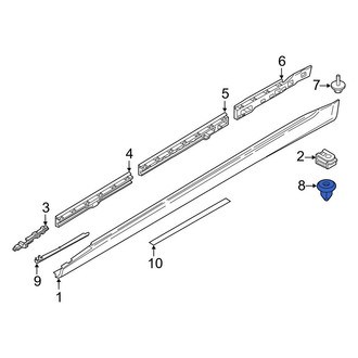 BMW OE - Rocker Panel Molding Clip