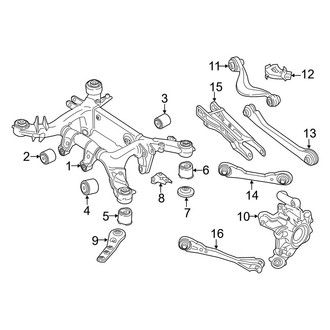 BMW OE - Rear Suspension - Suspension Components