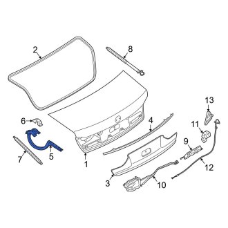 BMW 7-Series Trunk & Tailgate Hinges — CARID.com