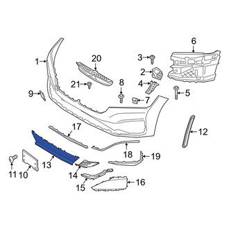 BMW OE - Front Lower Center Grille