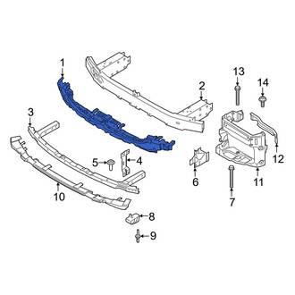 BMW OE - Front Bumper Impact Absorber