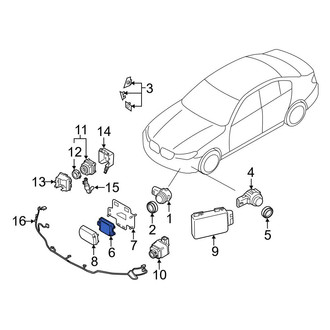 BMW OE - Front Cruise Control Distance Sensor