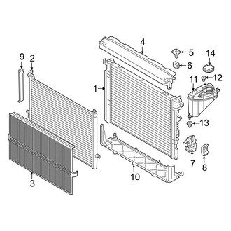 BMW OE - Cooling - Radiator & Components (Main)