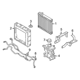 BMW OE - Cooling - Radiator & Components (Auxiliary)