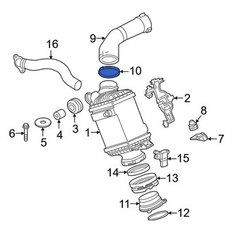 BMW OE - Intercooler Pipe Clamp