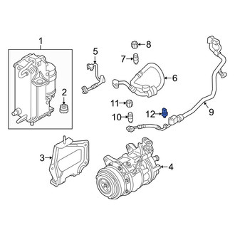 BMW OE - A/C Refrigerant Pressure Sensor