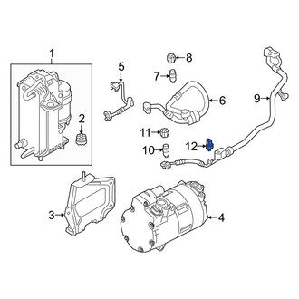 BMW OE - A/C Refrigerant Pressure Sensor