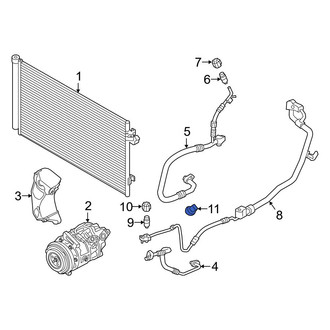 BMW OE - A/C Refrigerant Pressure Sensor