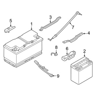 BMW OE - Electrical - Battery (Conventional, Primary), (Base)