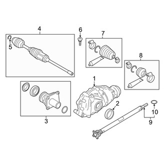 BMW OE - Front Suspension - Carrier & Front Axles