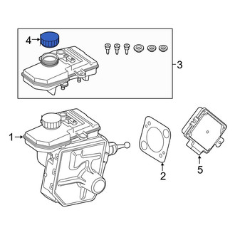 BMW OE - Brake Master Cylinder Reservoir Cap
