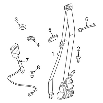 BMW OE - Restraint Systems - Front Seat Belts
