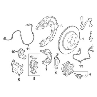 BMW OE - Rear Suspension - Brake Components