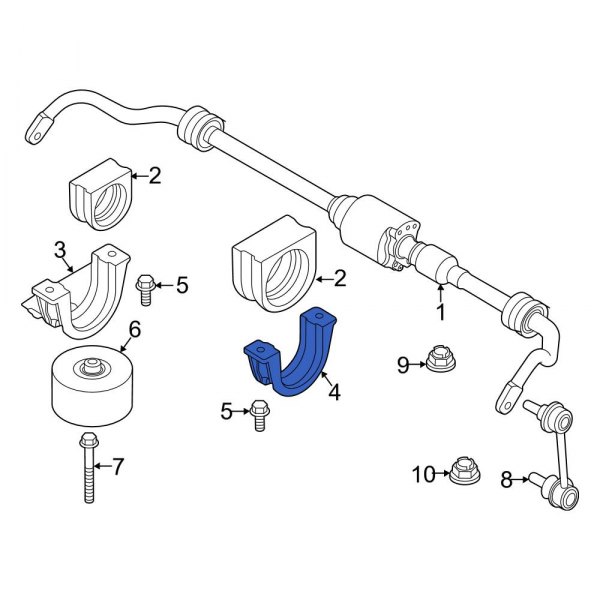 Suspension Stabilizer Bar Bracket