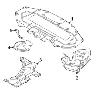 BMW OE - Rear Body & Floor - Splash Shields