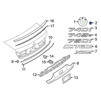 BMW OE - Deck Lid Grommet