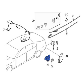 BMW OE - Rear Center Parking Aid Sensor