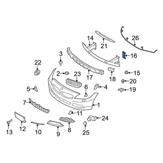 BMW OE - Front Frame Rail End