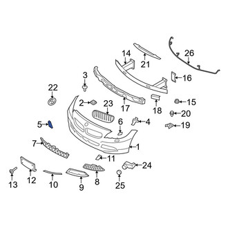 BMW OE - Front Tow Eye Cap