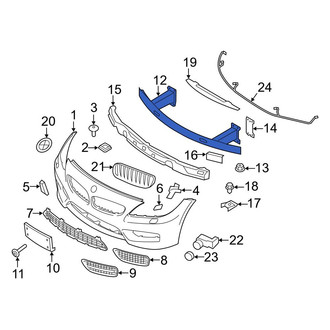 BMW OE - Front Bumper Cover Reinforcement