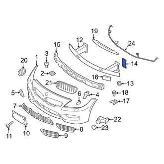 BMW OE - Front Frame Rail End