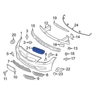 BMW OE - Front Center Grille
