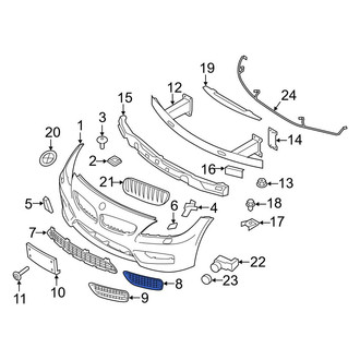 BMW OE - Front Right Grille