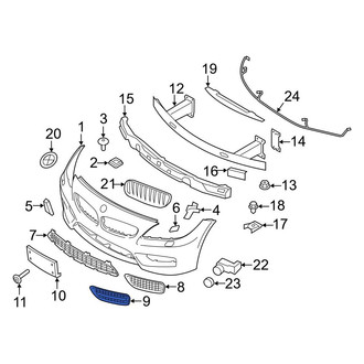 BMW OE - Front Left Grille
