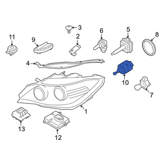 BMW OE - Front Left Headlight Motor