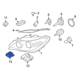 BMW OE - Front Headlight Control Module