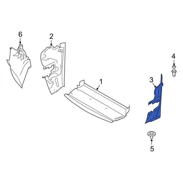 Radiator Support Side Panel