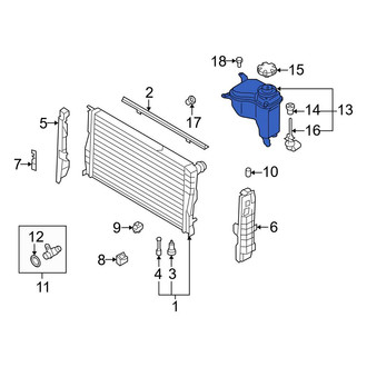 BMW OE - Engine Coolant Reservoir