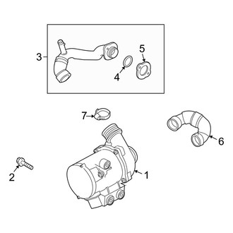 BMW OE - Cooling - Water Pump (Naturally Aspirated)